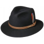 Ortenzo Traveller Hat Felt Wool Black - Stetson