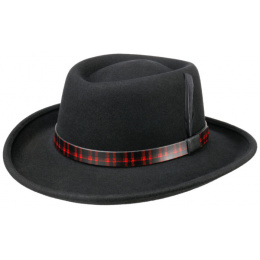 Gambler Woolfelt Hat Black - Stetson