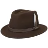 Lindsey Traveller Hat Felt Vitafelt Brown - Stetson