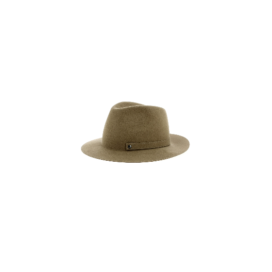 Matera Foldable Fur Felt Hat in Beige - Traclet