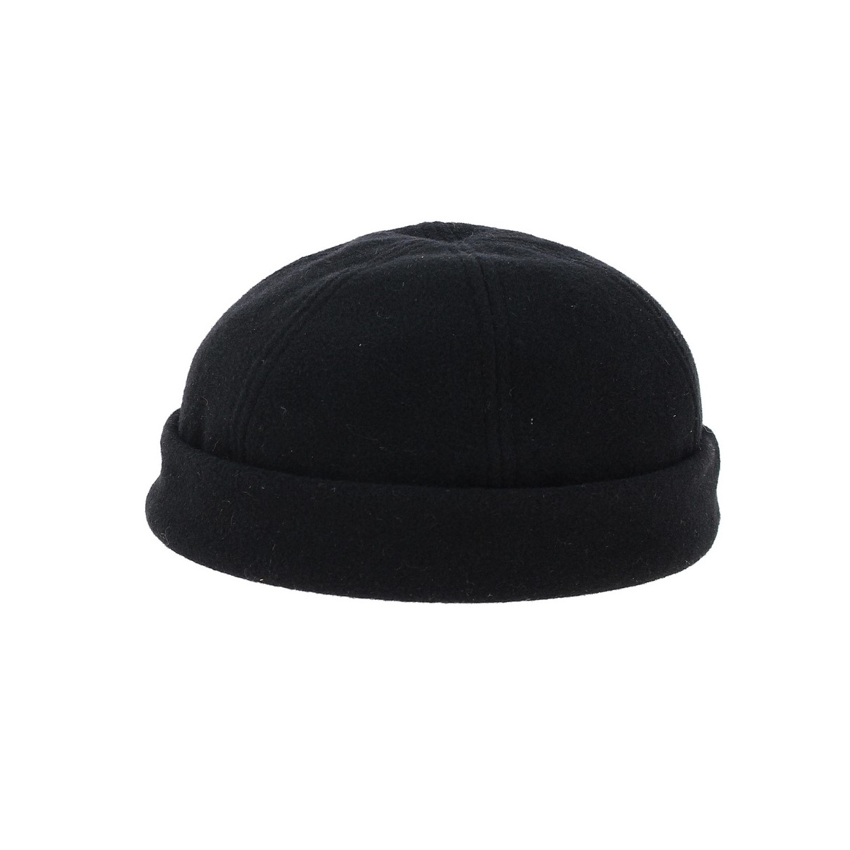 Docker Le Fallo black wool hat - Traclet