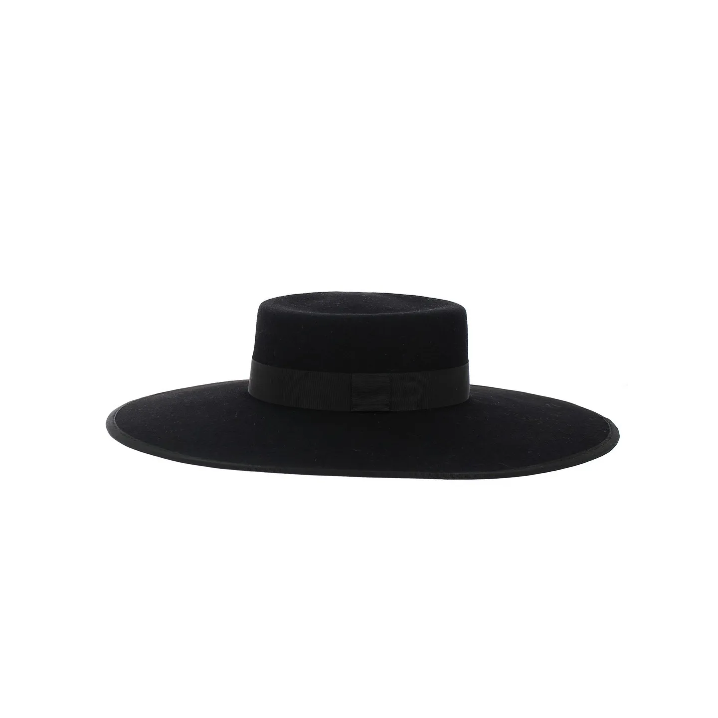 Chapeau Cordobes Andalou Feutre Laine Noir - Traclet