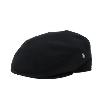 Casquette plate cache-oreilles London Laine Noir - City Sport