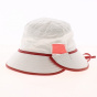 Chapeau Bob Romantic Blanc & Rose Haute Protection - Soway