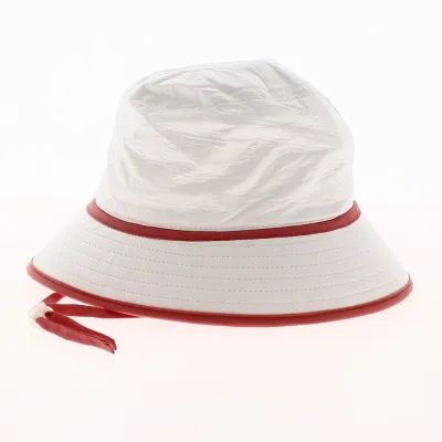 Chapeau Bob Romantic Blanc & Rose Haute Protection - Soway