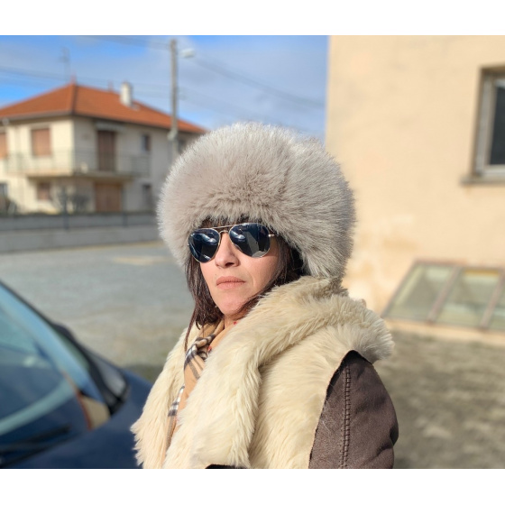 Toque cuir Chaponik Aleksandra - Traclet