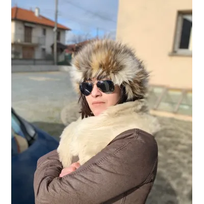 Toque Cidalia Cuir & Fausse Fourrure - Traclet