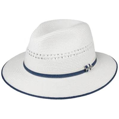 Chapeau Fedora Alfa Blanc Viscose - Stetson Reference : 12115 | Chapellerie Traclet
