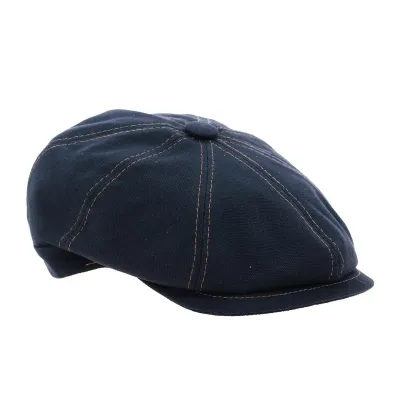 Casquette Hatteras Salvatore Coton marine - Traclet