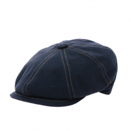 Hatteras Salvatore Cap Navy cotton - Traclet