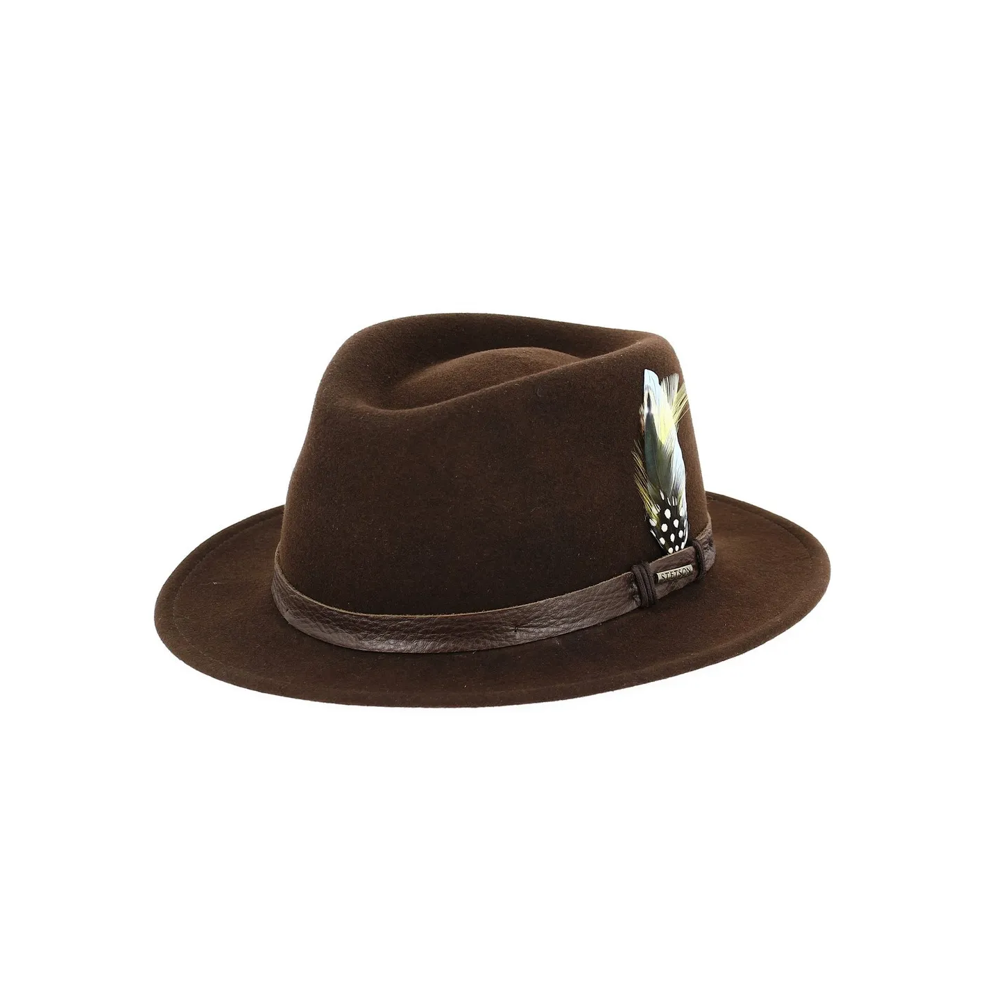 Stetson Lindsey Brown Vitafelt Traveller Hat Reference: 13242 | Traclet Hat Shop