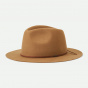 Wesley Fedora Felt Wool Bronze Hat - Brixton