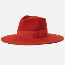 Chapeau Fedora Joanna Feutre Laine Orange Phoenix - Brixton