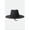 Chapeau Traveller Field Polyester Noir - Brixton