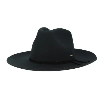 Sedona Black Wool Felt Cowboy Hat - Brixton