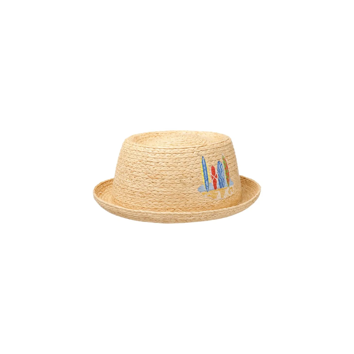 Chapeau Pork Pie Raffia Paille Naturelle - Stetson