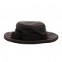 Oiled Cotton Waterproof Hat Brown - Hatman