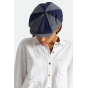 Gavroche Brood Baggy Patchwork Navy Cap - Brixton