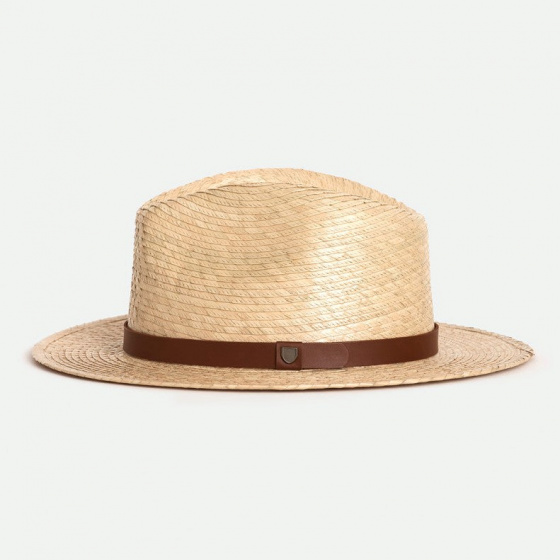 Chapeau Fedora Messer Paille - Brixton Chapeau Fedora Messer Paille - Brixton