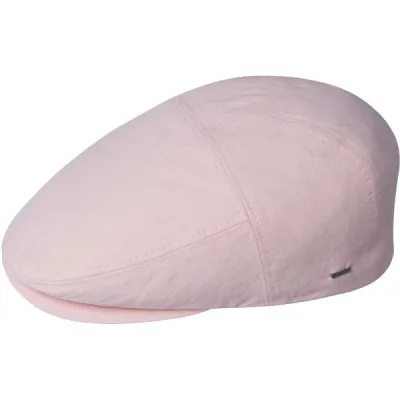 Flat Cap Keter Pink Cotton - Bailey