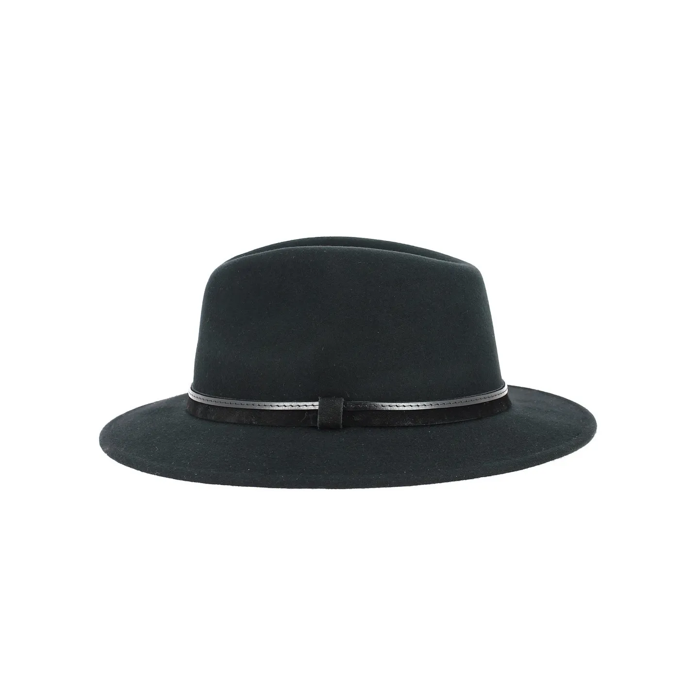 Chapeau traveller Annecy Feutre Laine Noir Imperméable - Traclet Reference : 13525 | Chapellerie Traclet