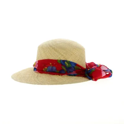 Casquette Wimbledon Paille Naturel - Traclet