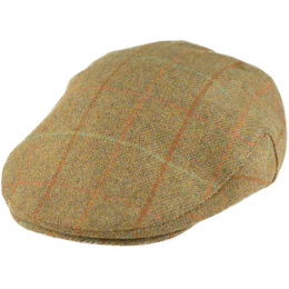 Hirouki Wool Tweed Flat Cap - Traclet