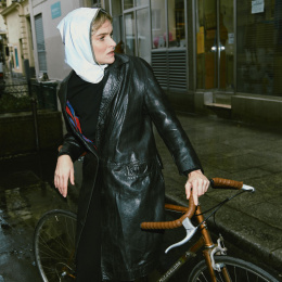 Khaki Reflective Bias Hood