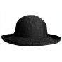 Chapeau Breton Noir Polyester - Rigon Headwear