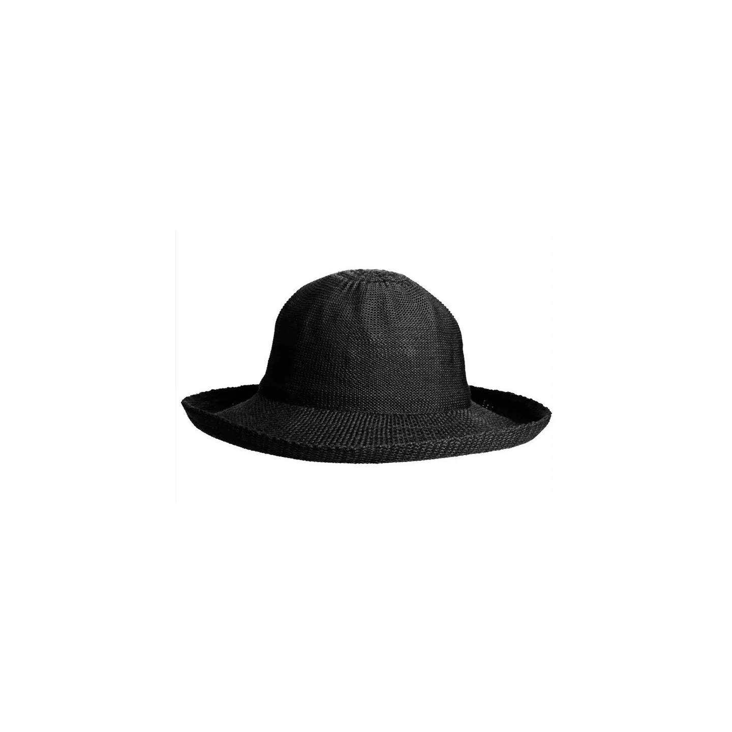 Chapeau Breton Noir Polyester - Rigon Headwear Reference : 6540 | Chapellerie Traclet