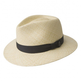 Brooks Natural Panama Traveller Hat - Bailey