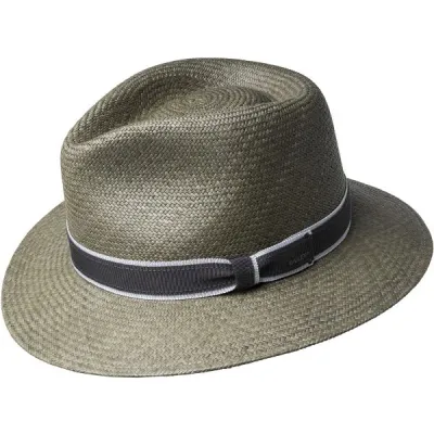 Chapeau Panama Traveller Brooks Gris - Bailey Reference : 14591| Chapellerie Traclet