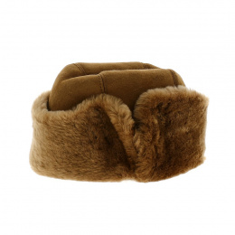 Toque / Chapka Cossak Mouton & Fourrure Camel - Traclet