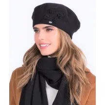 Béret Femme Palata Laine Noir- Traclet