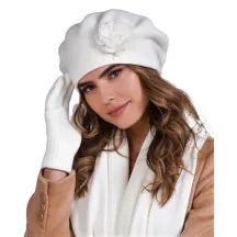 Béret Femme Clara Laine écru - Traclet