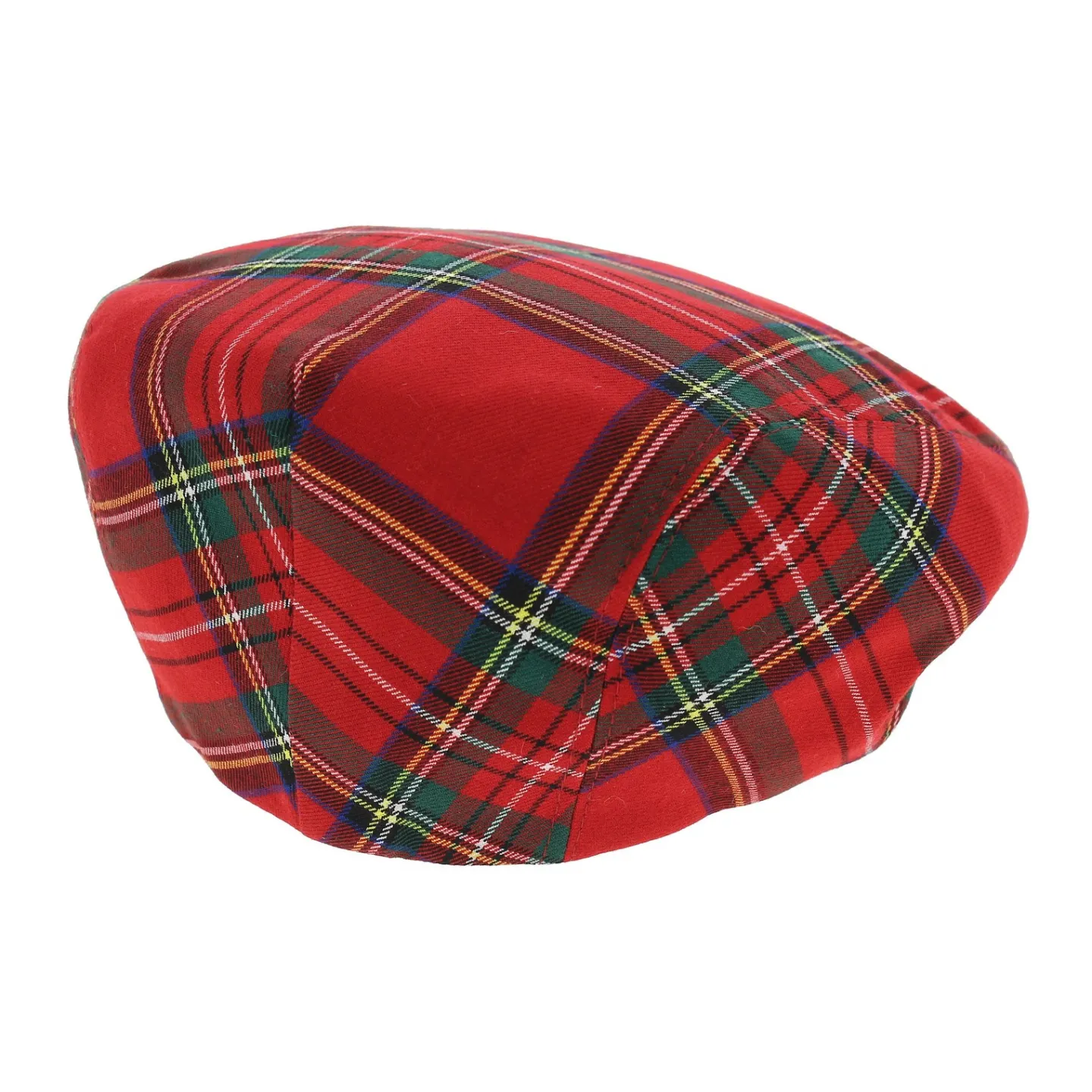 Flat Cap - Red Tartan Reference: 5460 | Chapellerie Traclet