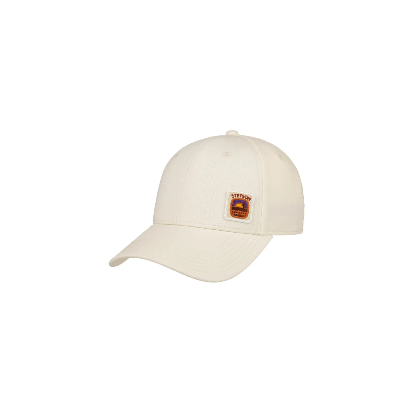 Baseball cap white cotton cream - Stetson