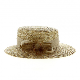 Woman's Sidonie straw straw hat - Traclet