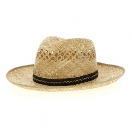Traveller Hat Natural Straw Planter - Traclet