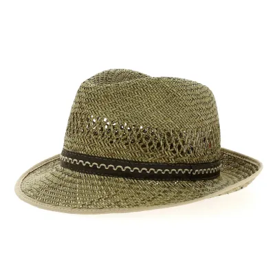 Trilby Denis Natural Straw Hat - Traclet