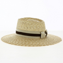 Summer Tam Straw Capeline - Traclet