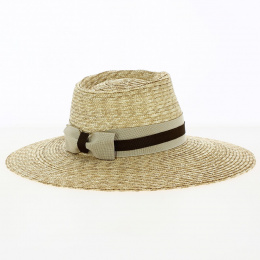 Summer Tam Straw Capeline - Traclet