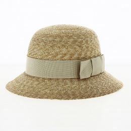 Aglaé Paille cloche hat - Traclet