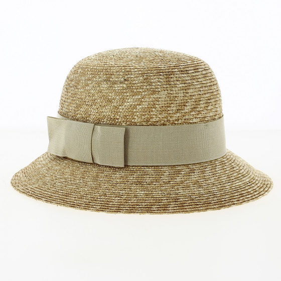 Aglaé Paille cloche hat - Traclet