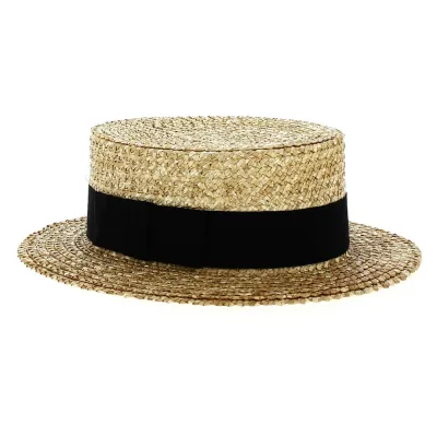 Canotier Maurice Paille Naturelle France - Traclet