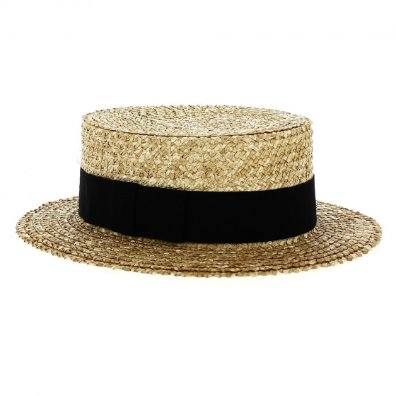Straw boat Maurice Paille Naturelle France - Traclet