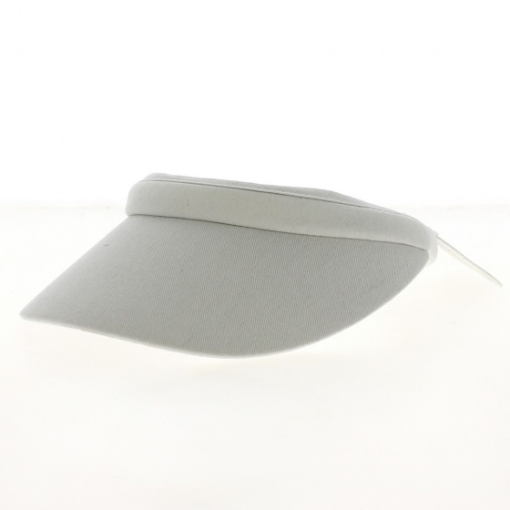 Casquette Visière Sylvie Coton Blanc - Traclet Casquette Visière Sylvie Coton Blanc - Traclet