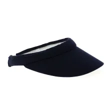 Casquette Visière Sylvie Coton Bleu Marine - Traclet