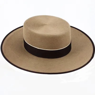 Chapeau Cordobes Camel Feutre Poil