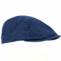 Navy Soft Cotton Flat Cap - City Sport